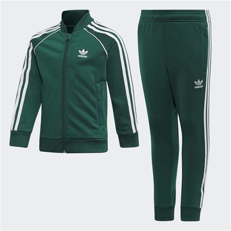 adidas trainingspak dames groen